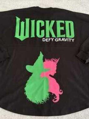 Universal Studios Wicked Elphaba/Galinda Spirit Jersey Small